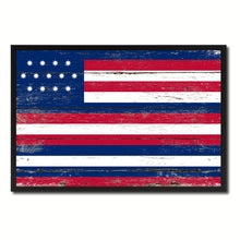 Load image into Gallery viewer, Serapis John Paul Joans Historical Revolutionary flag Vintage Canvas Print with Picture Frame Home Decor Man Cave Wall Art Collectible Decoration Artwork Gifts