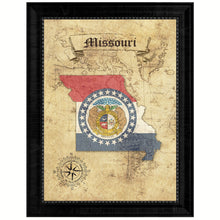 Load image into Gallery viewer, Missouri State Vintage Map Gifts Home Decor Wall Art Office Decoration