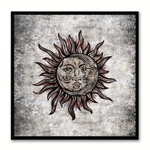 Load image into Gallery viewer, Moon Horoscope Canvas Print Black Custom Picture Frame Home Decor Wall Art Gift Ideas