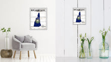 Load image into Gallery viewer, New Hampshire Flag Gifts Home Decor Wall Art Canvas Print with Custom Picture Frame