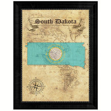 Load image into Gallery viewer, South Dakota State Vintage Map Gifts Home Decor Wall Art Office Decoration