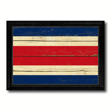 Load image into Gallery viewer, Costa Rica Country Flag Vintage Canvas Print with Black Picture Frame Home Decor Gifts Wall Art Decoration Artwork