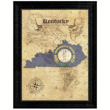 Load image into Gallery viewer, Kentucky State Vintage Map Gifts Home Decor Wall Art Office Decoration