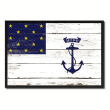 Load image into Gallery viewer, Valley Forge 1st Rhode Island Regiment Military Flag Vintage Canvas Print with Picture Frame Home Decor Man Cave Wall Art Collectible Decoration Artwork Gifts