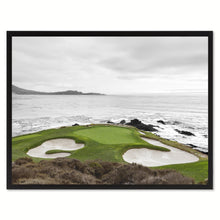 Load image into Gallery viewer, Pebble Beach CA Golf Course Photo Canvas Print Pictures Frames Home Décor Wall Art Gifts