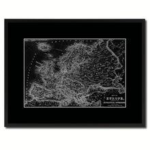 Load image into Gallery viewer, Europe Vintage Monochrome Map Canvas Print, Gifts Picture Frames Home Decor Wall Art