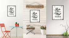 Load image into Gallery viewer, Love yourself first everything else falls into line - Lucille Ball Inspirational Quote Saying Gift Ideas Home Decor Wall Art