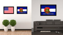 Load image into Gallery viewer, Gadsden Don't Tread On Me Colorado State Military Flag Canvas Print Black Picture Frame Gifts Home Decor Wall Art