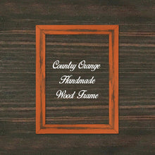 Load image into Gallery viewer, Country Orange Wood Frame Wholesale Farmhouse Shabby Chic Picture Photo Poster Art Home Decor