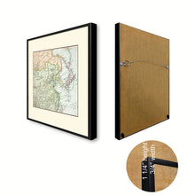 Load image into Gallery viewer, Europe Asia Vintage Antique Map Wall Art Home Decor Gift Ideas Canvas Print Custom Picture Frame