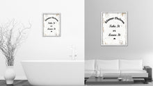 Load image into Gallery viewer, Dinner Choices Take It Or Leave It Vintage Saying Gifts Home Decor Wall Art Canvas Print with Custom Picture Frame