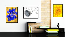 Load image into Gallery viewer, Black Dandelion Flower Framed Canvas Print Home Décor Wall Art