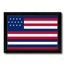 Load image into Gallery viewer, Serapis John Paul Joans Historical Revolutionary flag Canvas Print Black Picture Frame Gifts Home Decor Wall Art