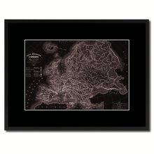 Load image into Gallery viewer, Europe Geological Vintage Vivid Sepia Map Canvas Print, Picture Frames Home Decor Wall Art Decoration Gifts