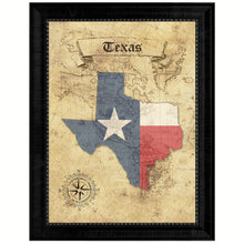 Load image into Gallery viewer, Texas State Vintage Map Gifts Home Decor Wall Art Office Decoration