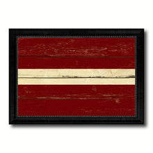 Load image into Gallery viewer, Latvia Country Flag Vintage Canvas Print with Black Picture Frame Home Decor Gifts Wall Art Decoration Artwork