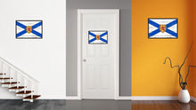 Load image into Gallery viewer, Nova Scotia Province City Canada Country Flag Vintage Canvas Print with Black Picture Frame Home Decor Wall Art Collectible Decoration Artwork Gifts