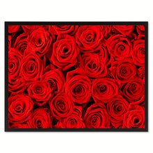 Load image into Gallery viewer, Red Roses Flower Framed Canvas Print Home Décor Wall Art