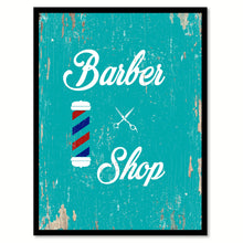Load image into Gallery viewer, Barber Shop Quote Saying Gift Ideas Home Decor Wall Art 111459