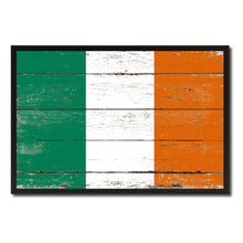 Load image into Gallery viewer, Ireland Country National Flag Vintage Canvas Print with Picture Frame Home Decor Wall Art Collection Gift Ideas
