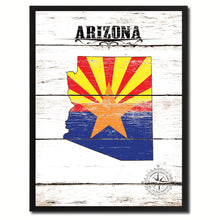 Load image into Gallery viewer, Arizona State Flag Gifts Home Decor Wall Art Canvas Print Picture Frames
