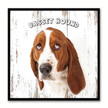 Load image into Gallery viewer, Basset Hound Dog Canvas Print Picture Frame Gift Home Decor Wall Art Decoration
