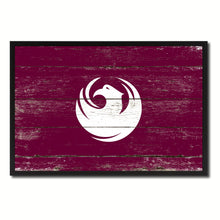 Load image into Gallery viewer, Phoenix City Arizona State Flag Vintage Canvas Print with Black Picture Frame Home Decor Wall Art Collectible Decoration Artwork Gifts