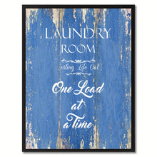Load image into Gallery viewer, Laundry Room sorting life out Quote Saying Gift Ideas Home Décor Wall Art