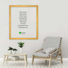 Load image into Gallery viewer, Natural Wood Frame Signature Frames Perfect Modern Comtemporary Photo Art Gallery Poster Photograph Home Decor