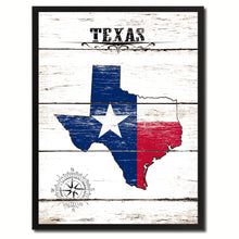 Load image into Gallery viewer, Texas State Flag Gifts Home Decor Wall Art Canvas Print Picture Frames