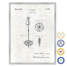 Load image into Gallery viewer, 1938 Ski Old Patent Art Print on Canvas Custom Framed Vintage Home Decor Wall Decoration Great for Gifts