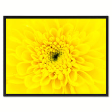 Load image into Gallery viewer, Yellow Chrysanthemum Flower Framed Canvas Print Home Décor Wall Art