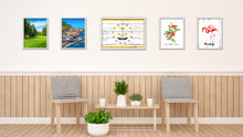 Load image into Gallery viewer, Rhode Island State Flag Shabby Chic Gifts Home Decor Wall Art Canvas Print, White Wash Wood Frame