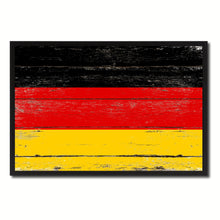 Load image into Gallery viewer, Germany Country National Flag Vintage Canvas Print with Picture Frame Home Decor Wall Art Collection Gift Ideas