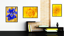 Load image into Gallery viewer, Yellow Rose Flower Framed Canvas Print Home Décor Wall Art