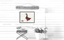 Load image into Gallery viewer, Goose Meat Cuts Butchers Chart Canvas Print Picture Frame Home Decor Wall Art Gifts