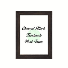 Load image into Gallery viewer, Charcoal Black Wood Frame Wholesale Farmhouse Shabby Chic Picture Photo Poster Art Home Decor
