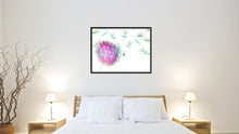 Load image into Gallery viewer, Pink Dandelion Flower Framed Canvas Print Home Décor Wall Art
