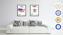 Load image into Gallery viewer, Illinois State Flag Gifts Home Decor Wall Art Canvas Print Picture Frames