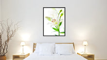 Load image into Gallery viewer, White Lily Flower Framed Canvas Print Home Décor Wall Art