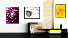 Load image into Gallery viewer, Purple Chrysanthemum Flower Framed Canvas Print Home Décor Wall Art