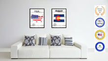 Load image into Gallery viewer, California State Flag Gifts Home Decor Wall Art Canvas Print Picture Frames