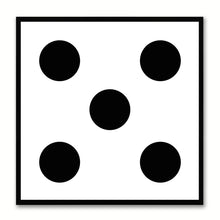Load image into Gallery viewer, Dice Social Media Icon Canvas Print Picture Frame Wall Art Home Decor
