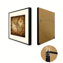 Load image into Gallery viewer, America Vintage Antique Map Wall Art Home Decor Gift Ideas Canvas Print Custom Picture Frame