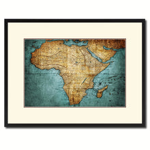Load image into Gallery viewer, Africa Mapmaker Vintage Antique Map Wall Art Home Decor Gift Ideas Canvas Print Custom Picture Frame