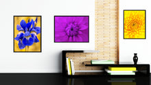 Load image into Gallery viewer, Purple Chrysanthemum Flower Framed Canvas Print Home Décor Wall Art
