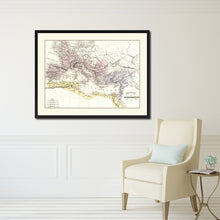 Load image into Gallery viewer, Constantine Empire Vintage Antique Map Wall Art Home Decor Gift Ideas Canvas Print Custom Picture Frame