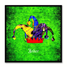 Load image into Gallery viewer, Joker Green Canvas Print Black Frame Kids Bedroom Wall Home Décor