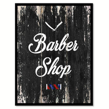 Load image into Gallery viewer, Barber Shop 4 Quote Saying Canvas Print with Picture Frame Home Decor Wall Art