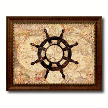 Load image into Gallery viewer, Wheel Vintage Nautical Map Home Decor Wall Art Livingroom Decoration
